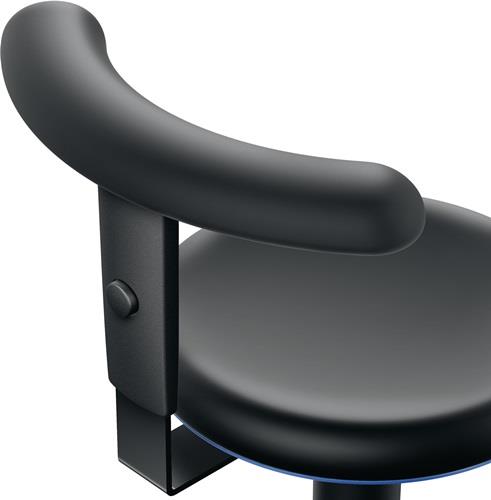 Arm-/Rückenstütze f.Drehhocker 9000 454 480-9000 454 491 schwarz BIMOS