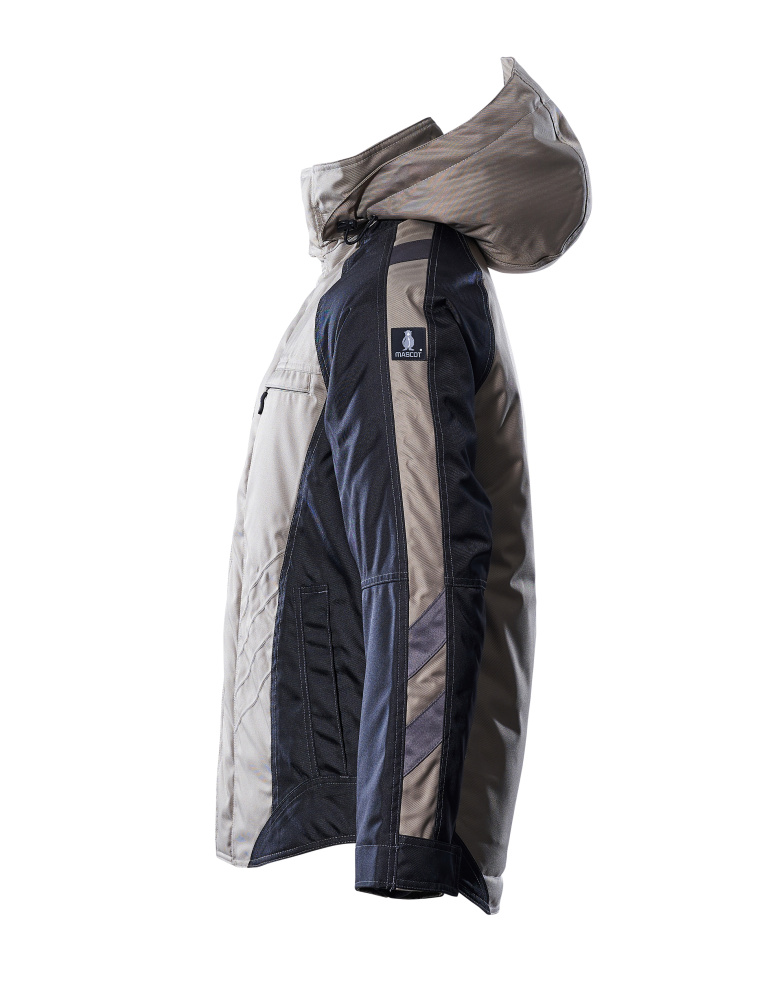 Winterjacke UNIQUE Hellkhaki/Schwarz L