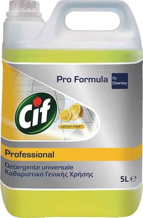 Allzweckreiniger Professional Lemon-Fresh 5 l Kanister CIF