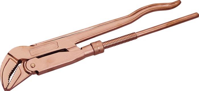 Eckrohrzange Gesamtlänge 540 mm Spannweite 0-51 mm für Rohre 2 ″ ENDRES TOOLS