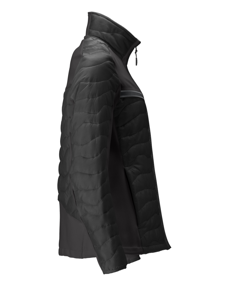 Damen-Passform Thermojacke CUSTOMIZED Schwarz L