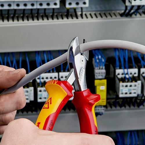 Kompaktseitenschneider X-Cut® L.160mm VDE Mehrkomp.-Hüllen VDE KNIPEX