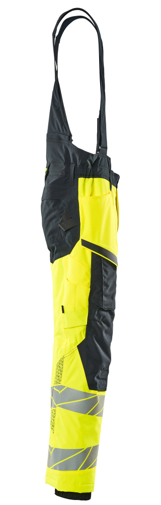 Winterhose ACCELERATE SAFE Hi-vis Gelb/Schwarzblau L