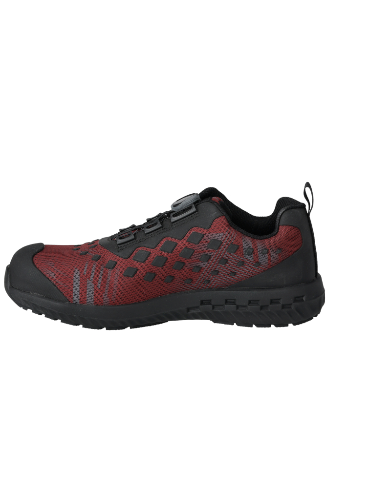 Sicherheitsschuhe FOOTWEAR CUSTOMIZED Herbstrot/Schwarz 38