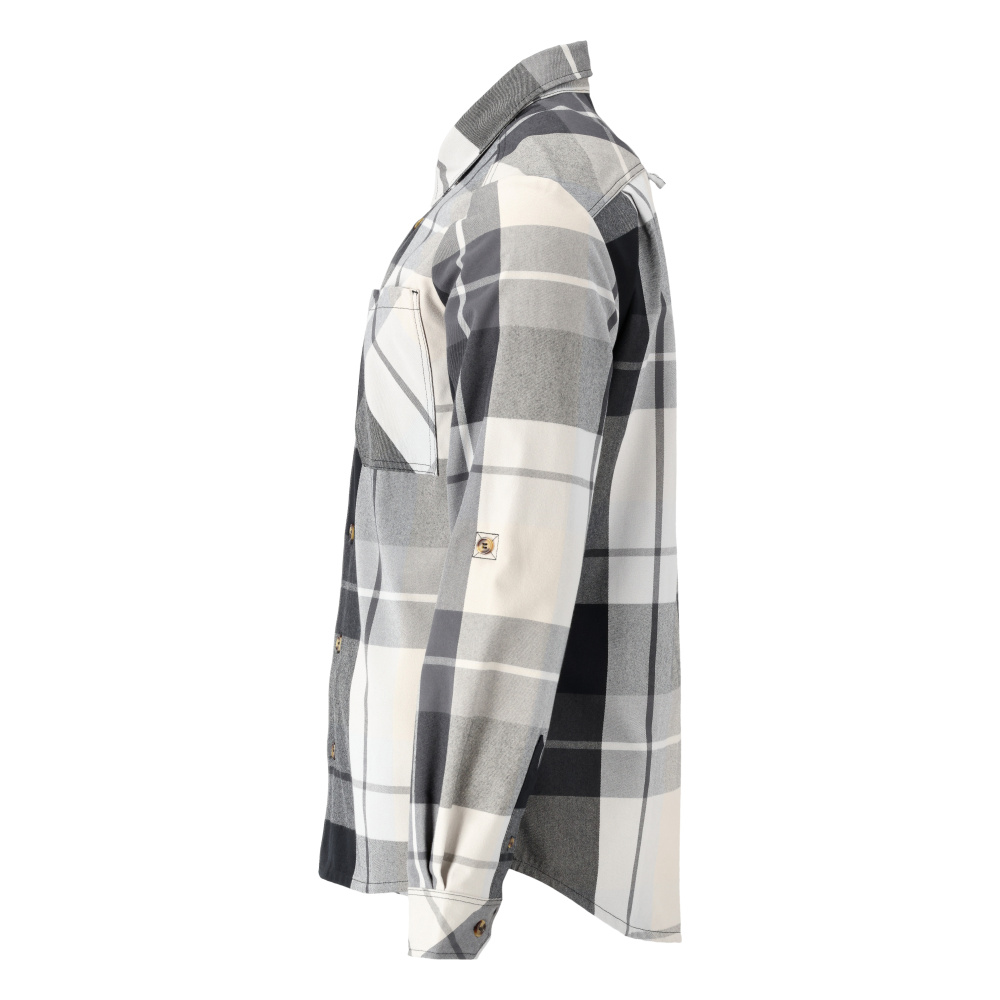 Hemd CUSTOMIZED Anthrazitgrau-kariert 3XL