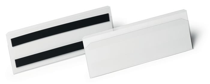 Etikettentasche magnetisch 1/2 DIN A5 quer 74 mm 210 mm