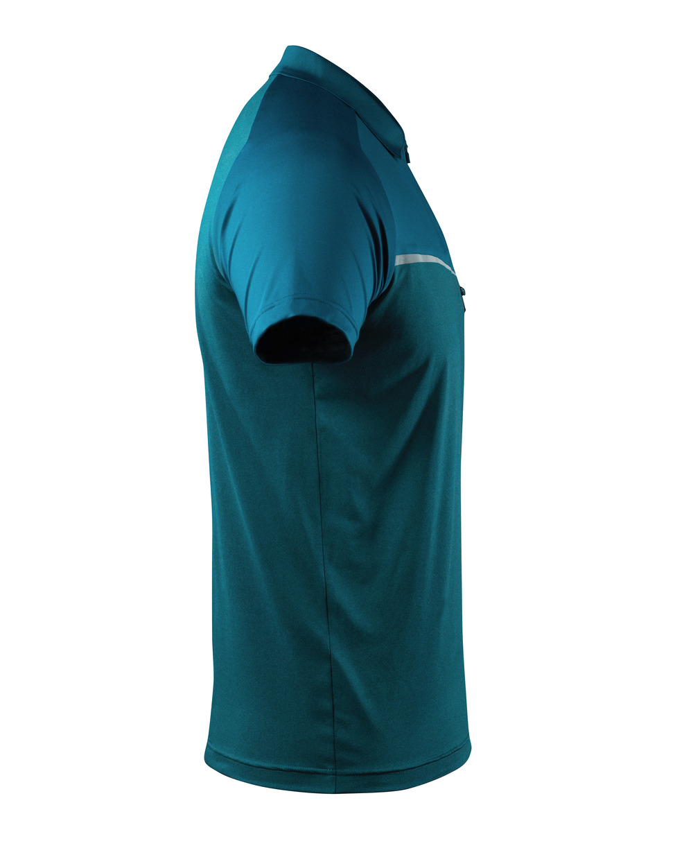 Polo-Shirt mit Brusttasche ADVANCED Dunkelpetroleum 2XL