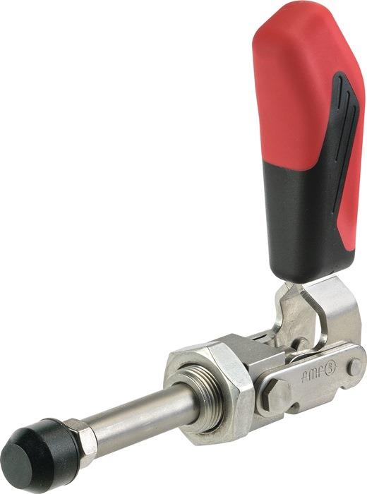 Schubstangenspanner Nr. 6844NI kurz 2 M6 x 25 21,5 mm 1 kN 73 mm 24 mm 68,5 mm 1 kN