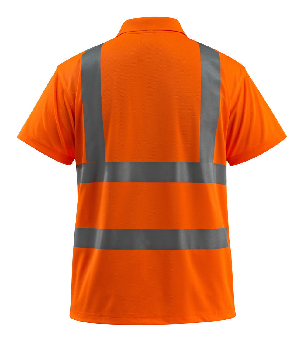 Polo-Shirt SAFE LIGHT Hi-vis Orange 3XL