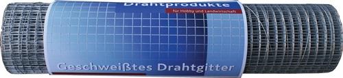 Drahtgitter L.5 m,H.0,5m verz.Maschw.12,7x12,7mm