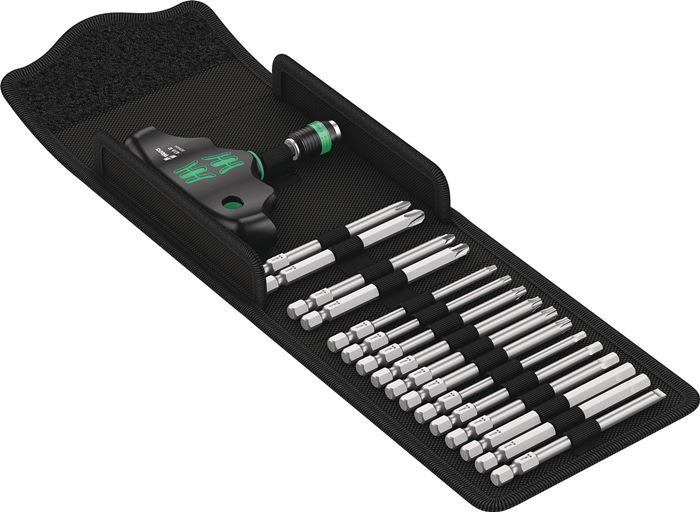 Schraubendrehersatz KK 400 17-teilig mit Wechselklingen WERA