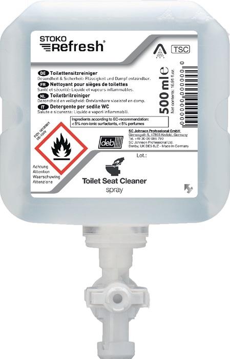 Toilettensitzreiniger Refresh® Toilet Seat Cleaner Spray (TSC) 500 ml Kartusche SC JOHNSON PROFESSIONAL