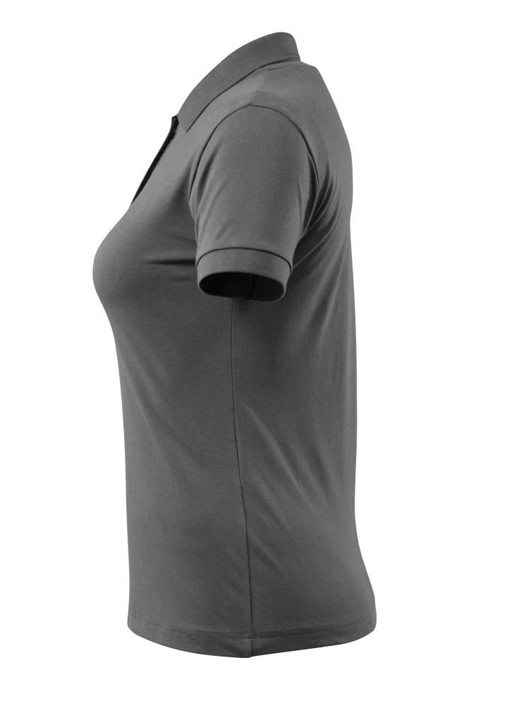 Damen-Passform Polo-Shirt CROSSOVER Dunkelanthrazit L