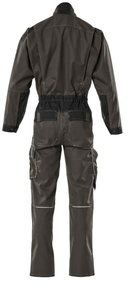 Overall mit Knietaschen LIGHT Dunkelanthrazit/Schwarz S