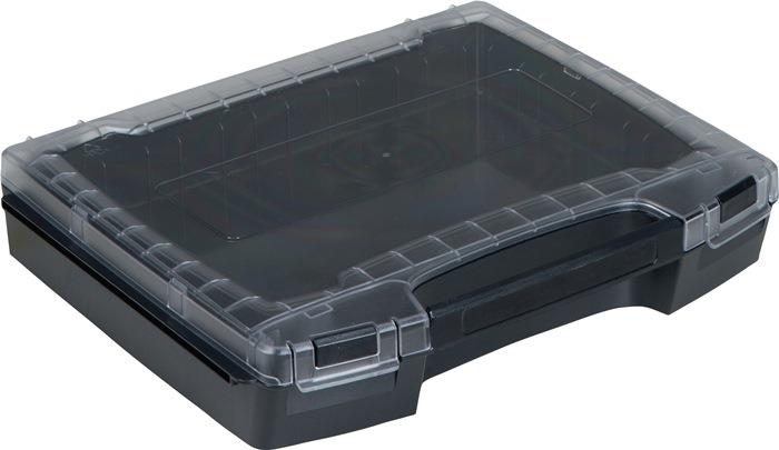 Sortimentskasten i-BOXX® 72 B367xTxH72mm Fächer transparent schwarz BS SYSTEMS