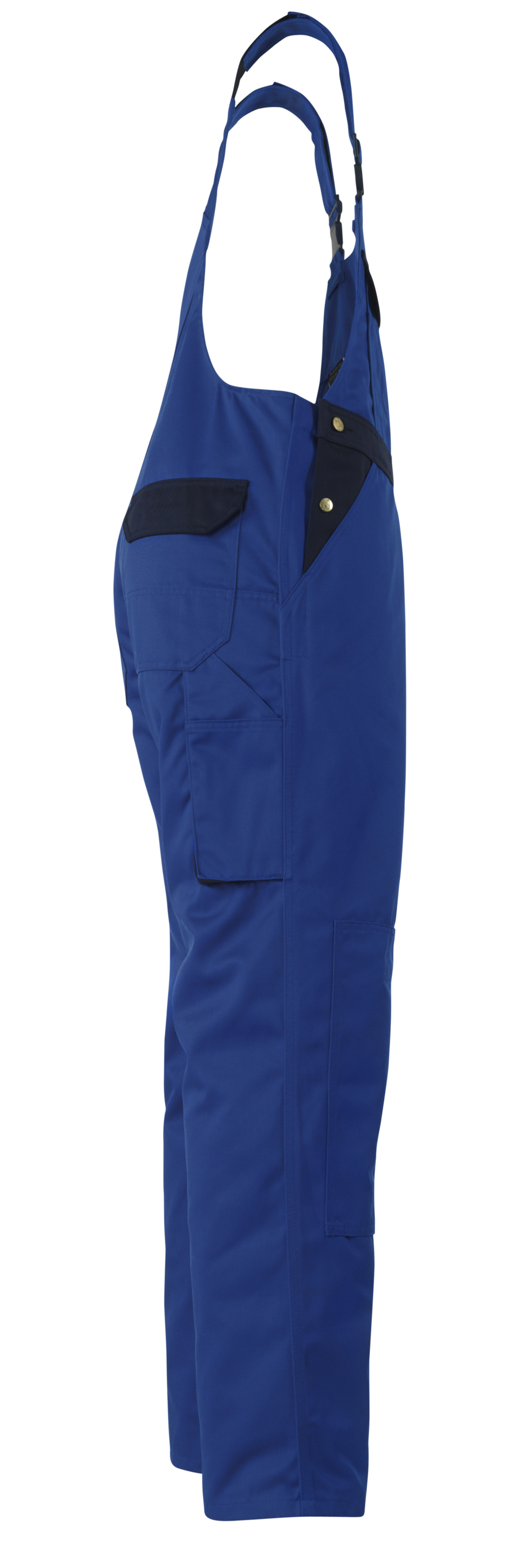 Latzhose mit Knietaschen IMAGE Kornblau/Marine 82C46
