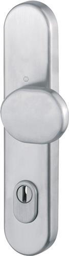 Knopflangschild E86G/3332ZA VA F69 72mm f.Kombischutz PZ 8mm HOPPE