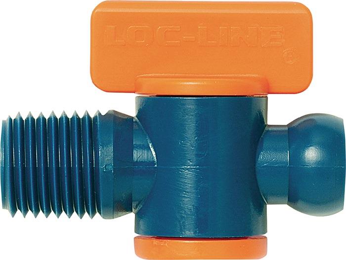 Absperrventil Größe 1/4 ″ Beutel mit 2 Stück mit Außengewinde