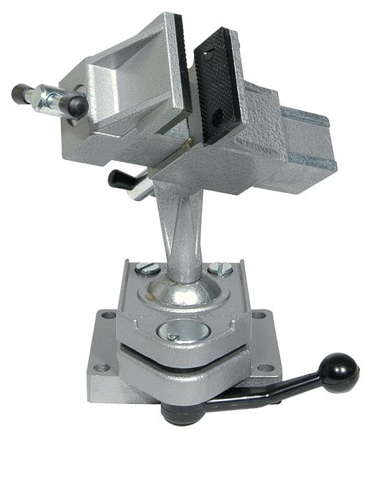 Feinmechanikerschraubstock Anschraubplatte 46 mm 70 mm 35 mm