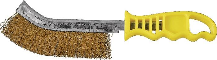 Drahtbürste Länge 265 mm 1 reihig PROMAT Messing sehr gut geeignet sehr gut geeignet bedingt geeignet bedingt geeignet
