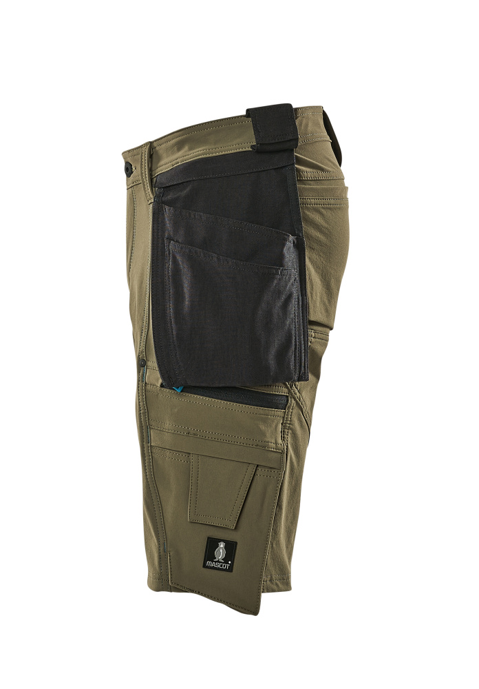 Shorts mit Hängetaschen ADVANCED Moosgrün C51