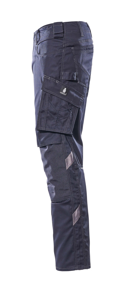 Hose mit Knietaschen UNIQUE Schwarzblau 76C46