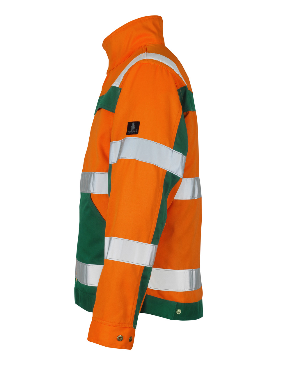 Jacke SAFE COMPETE Hi-vis Orange/Grün L