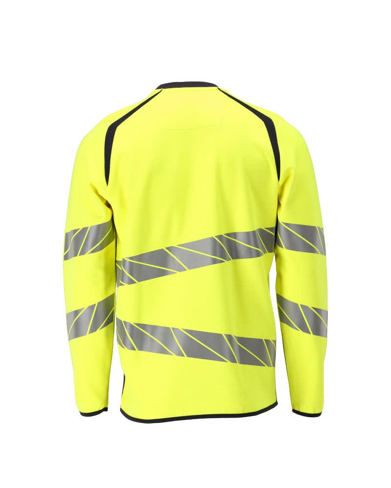 Sweatshirt ACCELERATE MULTISAFE Hi-vis Gelb/Schwarzblau XL