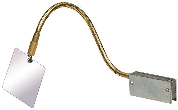 Magnetschweißspiegel mit flexibler Positioniereinrichtung B70xH1xL80mm SCHMICO