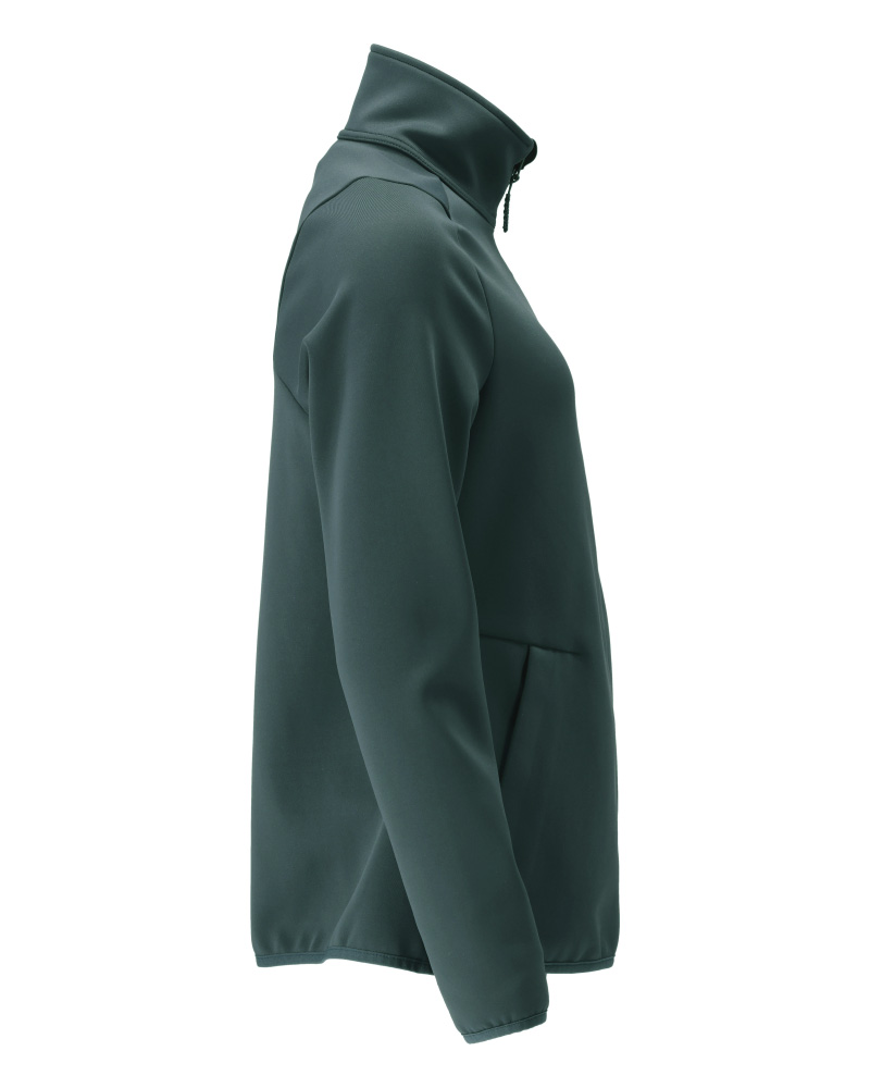 Damen-Passform Fleecejacke CUSTOMIZED Waldgrün 2XL