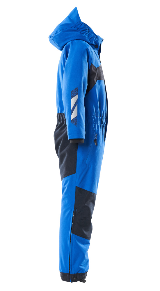 Schneeanzug für Kinder ACCELERATE Azurblau/Schwarzblau 104
