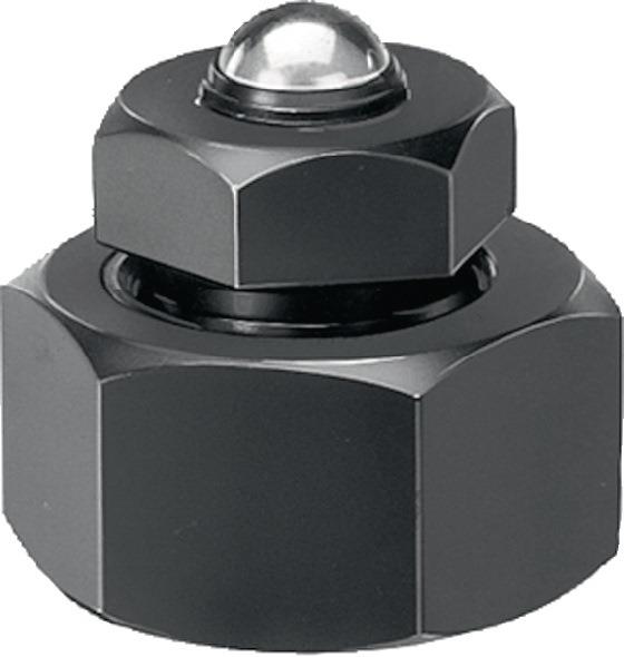 Richtschraubbock Nr. 6420 Größe 70 mit drehbarer Kugel Höhe 56 - 70 mm AMF