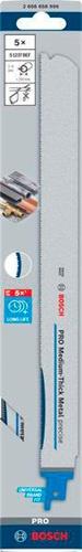 Säbelsägeblatt PRO Medium-Thick Metal precise S1237BEF L300mm B25 mm 5 St./Karte