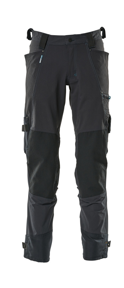 Hose mit Knietaschen ADVANCED Schwarzblau 76C42