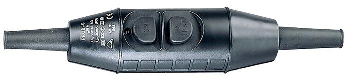 Personenschutzschalter 16 / 0,03 A 230 / 50 V / Hz Leitungsquerschnitt 1 - 2,5 mm² IP55 JÄGER DIREKT