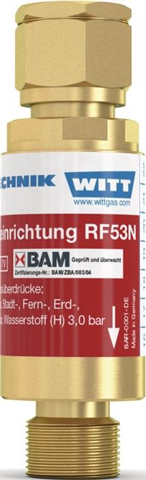 Sicherheitseinrichtung TYP RF 53 N Brenngas G 3/8″ LH