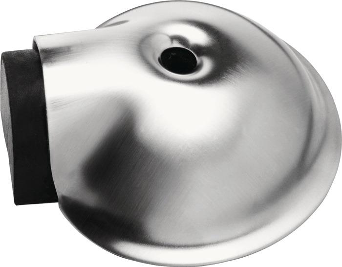 Türpuffer Ø 66 mm Höhe 22 mm Edelstahl matt Dübelmontage INTERSTEEL