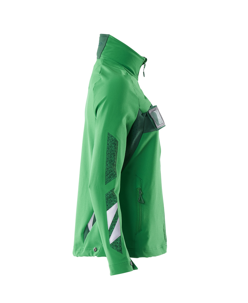 Damen-Passform Jacke ACCELERATE Grasgrün/Grün 4XL
