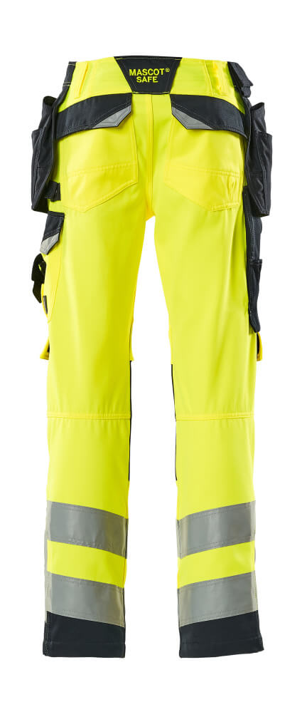 Hose mit Hängetaschen SAFE SUPREME Hi-vis Gelb/Schwarzblau 76C51