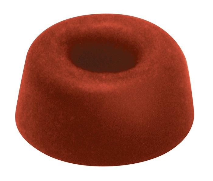 Klosettsitzpuffer Ø 21 mm Höhe 10 mm rot