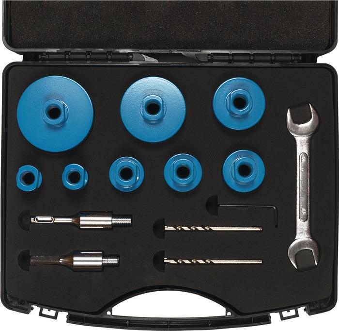 Diamantbohrkronenset DDT Premium 14-teilig geeignet für Fliesen / Granit / Marmor M14 TYROLIT