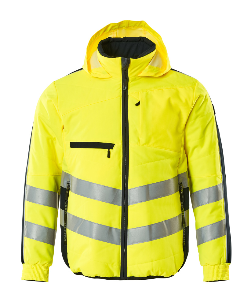 Jacke SAFE SUPREME Hi-vis Gelb/Schwarzblau 2XL