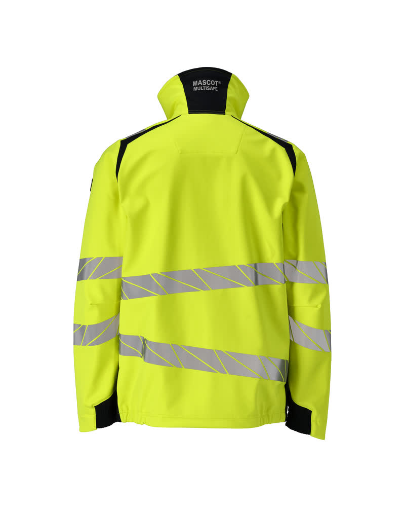 Softshelljacke ACCELERATE MULTISAFE Hi-vis Gelb/Schwarzblau L