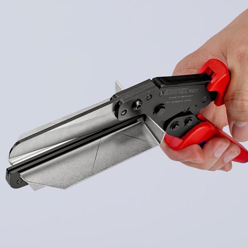 Kunststoffschere max.4mm Kabelkanälen KNIPEX