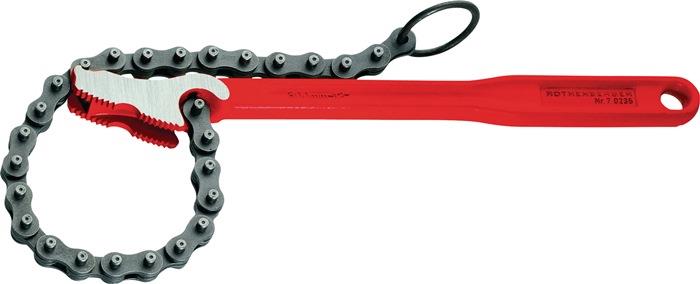 Kettenrohrzange 4″ R/L Gesamtlänge 300 mm Spannweite 115 mm für Rohre 4 ″ ROTHENBERGER