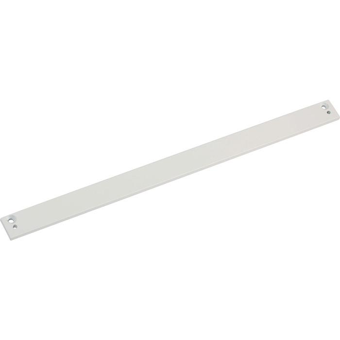 Montageplatte EN 3/4 weiß (RAL 9016) Montage der Gleitschiene an Türrahmen DORMAKABA