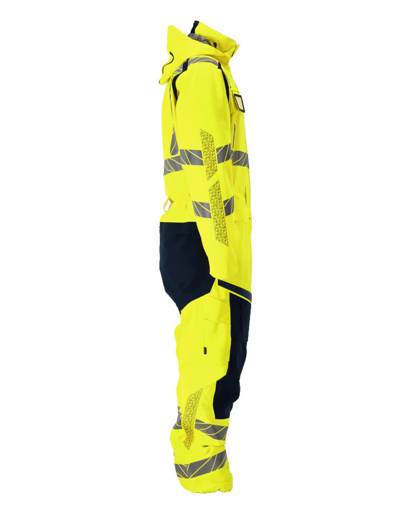 Winteroverall ACCELERATE SAFE Hi-vis Gelb/Schwarzblau 3XL