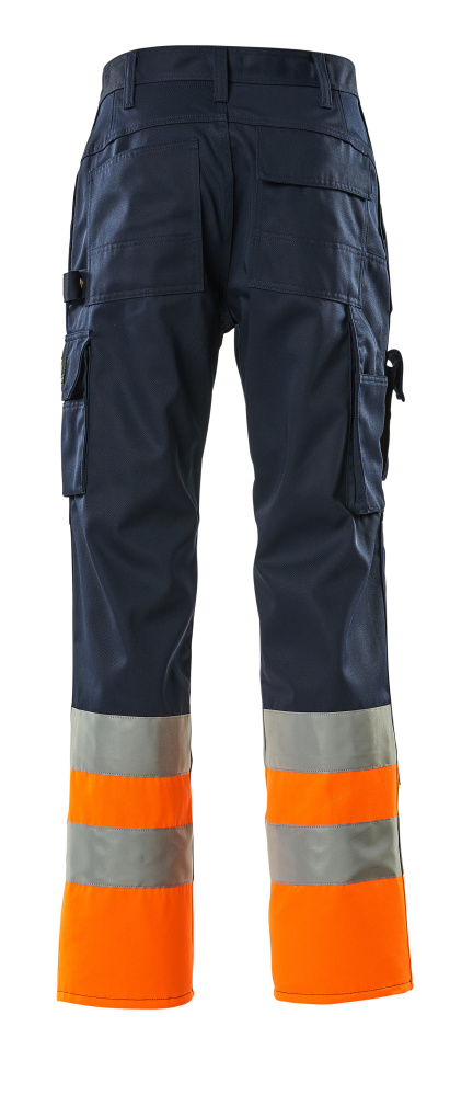 Hose mit Knietaschen SAFE COMPETE Marine/Hi-vis Orange 82C45