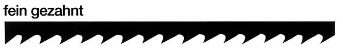 Laubsägeblatt Finis für Metall VE = 1 Gros = 144 Blatt Nr. 1 (FEIN)