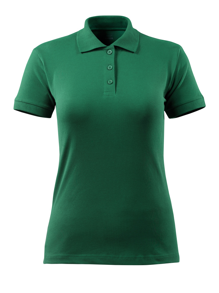 Damen-Passform Polo-Shirt CROSSOVER Grün L
